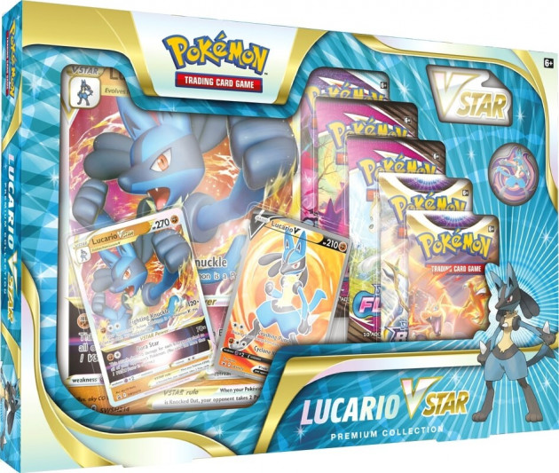 Kartenspiel Pokemon TCG - Lucario VSTAR Premium Collection